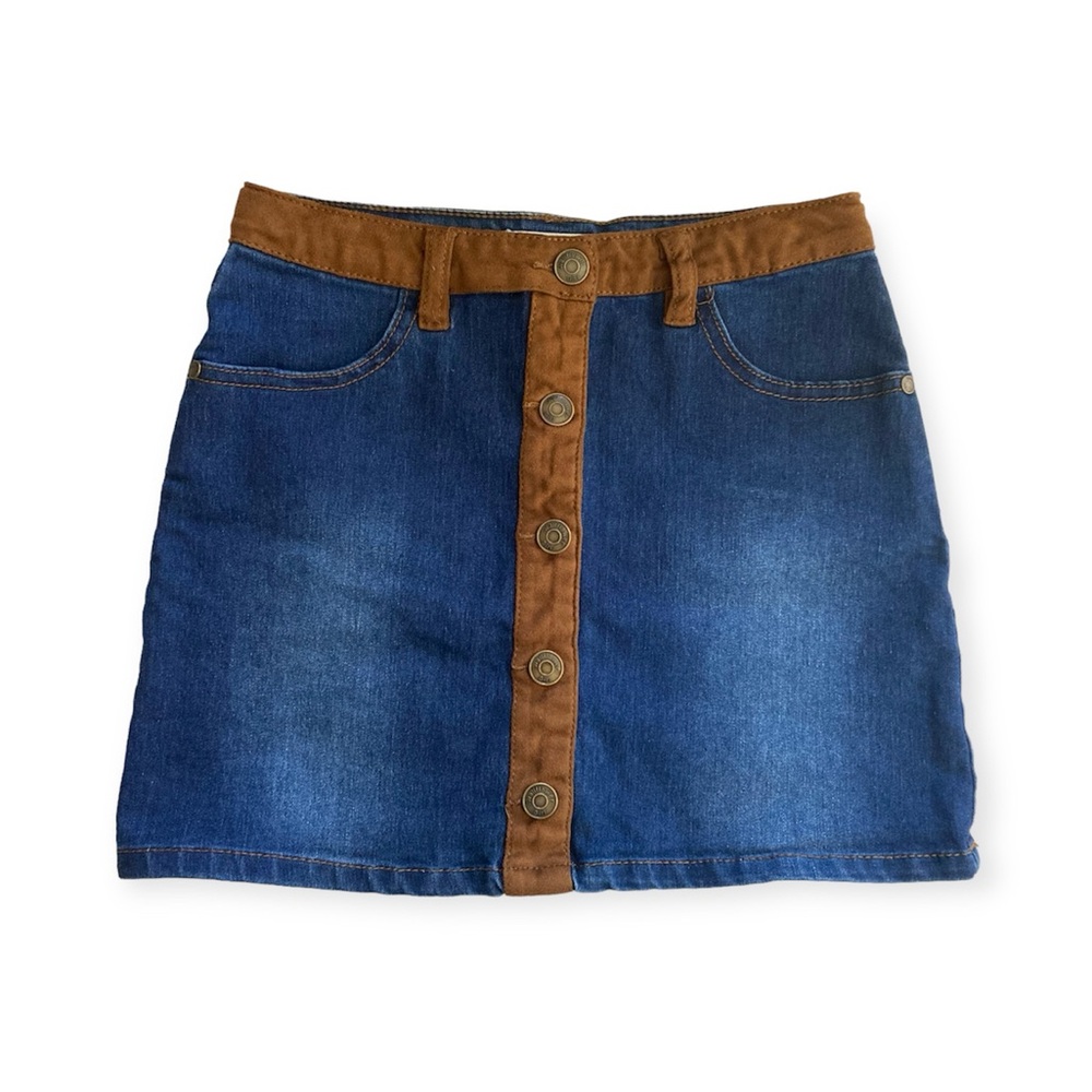 Wallflower | Girls Denim Skirt